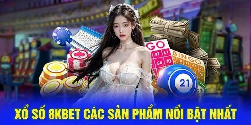 Sảnh xổ số 8KBET hấp dẫn hội viên
